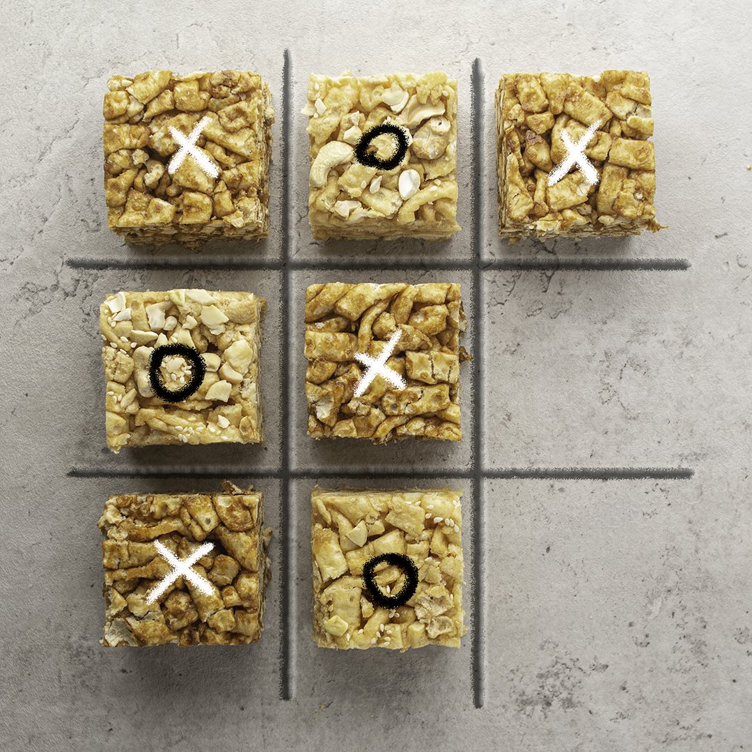 Tic Tac Toe Flatlay